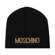 Moschino Keps med logo Black, Unisex