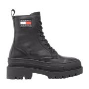 Tommy Jeans Ankelboots Black, Dam