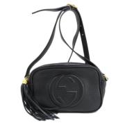 Gucci Vintage Pre-owned Laeder gucci-vskor Black, Dam