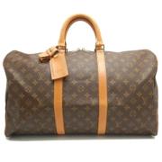 Louis Vuitton Vintage Pre-owned Canvas louis-vuitton-vskor Brown, Dam