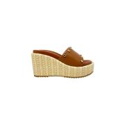 Gattinoni Kilklack Sandaler Brown, Dam