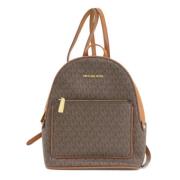 Michael Kors Pre-owned Pre-owned Plast ryggsckar Brown, Dam