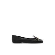 See by Chloé Läder Ballet Flats Jane Black, Dam