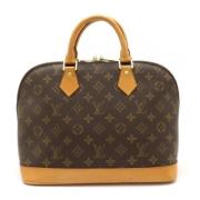 Louis Vuitton Vintage Pre-owned Canvas louis-vuitton-vskor Brown, Dam