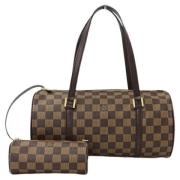 Louis Vuitton Vintage Pre-owned Canvas louis-vuitton-vskor Brown, Dam