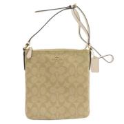 Coach Pre-owned Pre-owned Plast axelremsvskor Beige, Dam