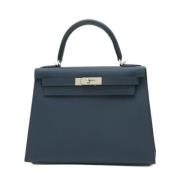 Hermès Vintage Pre-owned Laeder handvskor Blue, Dam