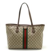 Gucci Vintage Pre-owned Laeder gucci-vskor Beige, Dam