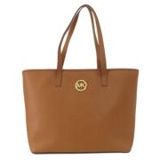 Michael Kors Pre-owned Pre-owned Plast totevskor Brown, Dam