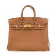 Hermès Vintage Pre-owned Laeder handvskor Brown, Dam