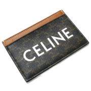 Celine Vintage Pre-owned Canvas hem-och-kontorstillbehr Black, Dam