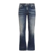 Guess Snygga Flared Jeans för Kvinnor Blue, Herr