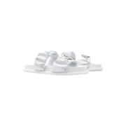 Armani Exchange Stiliga Slides för Vardagskomfort White, Dam