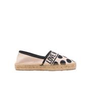 Love Moschino Stiliga Espadrillos för Sommaroutfits Beige, Dam