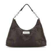 Maison Margiela Nappa Läder Glam Slam Hobo Väska Brown, Dam