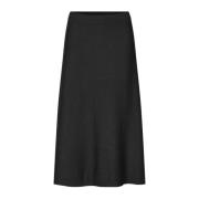 Masai Enkel Svart Kjol Mastina 1002023 Black, Dam