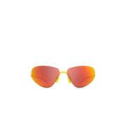 Mykita Alpine Solglasögon Orange Flash Yellow, Unisex