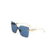 Dior CD Chain M1U B0B0 Sunglasses Yellow, Dam