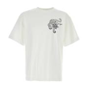 Kenzo Oversize Vit Bomull T-shirt White, Herr