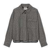 Marc O'Polo Overshirt boxy form Black, Dam