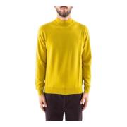 Corsinelabedoli Turtleneck Jumpers i extrafin ull Yellow, Herr