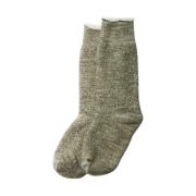 RoToTo Dubbel Face Crew Socks i Army Green Green, Herr