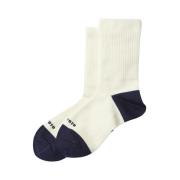 RoToTo Merino Wool Hybrid Crew Socks Multicolor, Herr