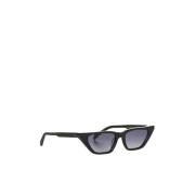 g.o.d. Eyewear Vit/Blå Solglasögon Black, Dam