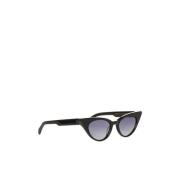 g.o.d. Eyewear Vit/Blå Solglasögon Black, Dam