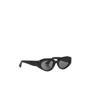 g.o.d. Eyewear Stiliga solglasögon i vitt/blått Black, Dam