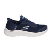 Skechers Dam Sportiga Sneakers Blue, Dam