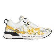 Versace Jeans Couture Abstrakt Multifärgade Dynamiska Sneakers Multico...