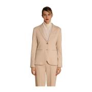 Mason's Elegant Jersey Blazer Beige, Dam