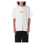 MM6 Maison Margiela Vit Grafisk Tryck T-shirt White, Herr