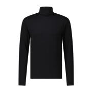 Kiefermann Mysig Rollneck Långärmad Skjorta Black, Herr