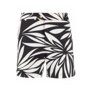 Tom Ford Svarta Polyester Shorts Ss22 Black, Herr