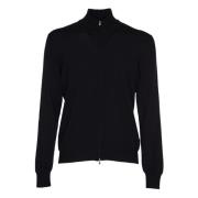 Gran Sasso Giubbino M/L Zip Sweatshirt Blue, Herr