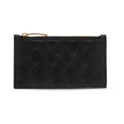 Bottega Veneta Läderkorthållare Black, Dam