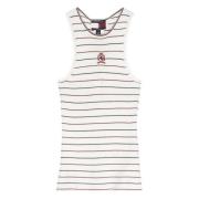 Tommy Hilfiger Ivory Tank Sweater Multicolor, Dam