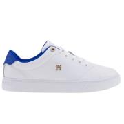 Tommy Hilfiger Blå/Vita Sneakers White, Dam