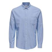 Only & Sons Skjorta Blue, Herr