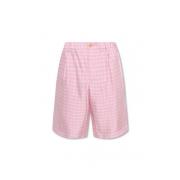 Jacquemus Rosa Shorts Ss22 Elastisk Midja Pink, Herr