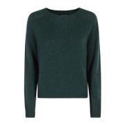 Roberto Collina Stilren Crew Neck Sweater Green, Dam