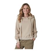 Zhrill Hoodie Beige Beige, Dam