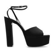 Saint Laurent ‘’ platform sandaler Black, Dam