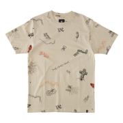 DC Shoes T-shirt Beige, Herr