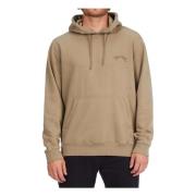 Billabong Våg Tvättad Hoodie Brown, Herr