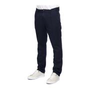 Calvin Klein Blå Chinos Elegant Casual Byxor Blue, Herr