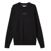 Calvin Klein Svarta Sweaters Essentials Modern Garderob Black, Herr