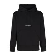 Calvin Klein Svarta Sweaters med 98% Bomull Black, Herr